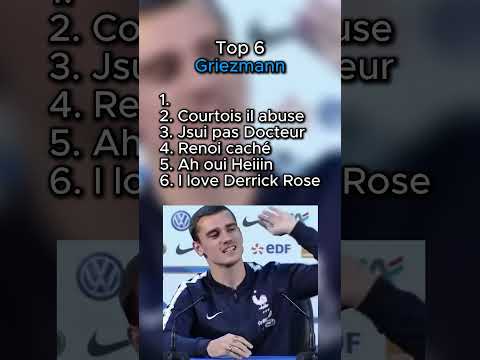 Top 6 Griezmann 🔥 #top6 #drole #rire #humour #griezmann