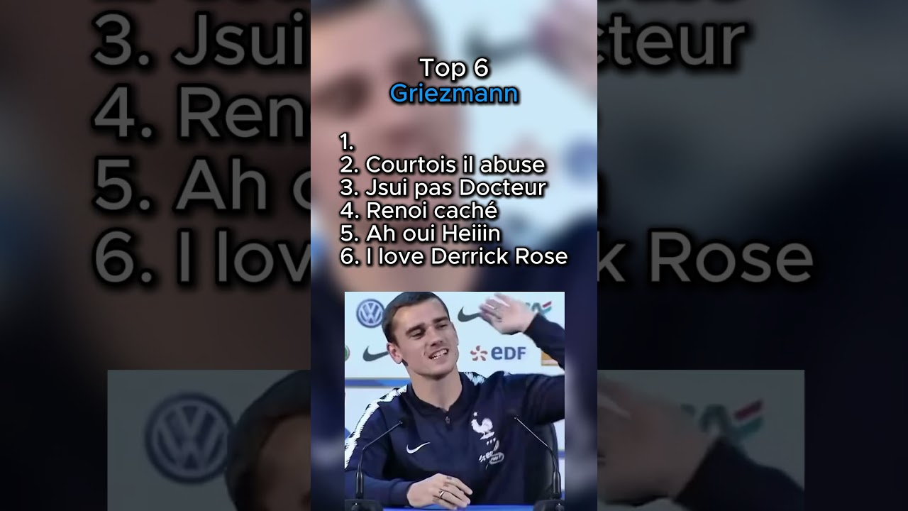 Top 6 Hilarious Griezmann Moments You Can't Miss! 😂