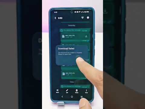 Download Failed | The Download Was Unable To Complete #whatsapp #download #failed#2024