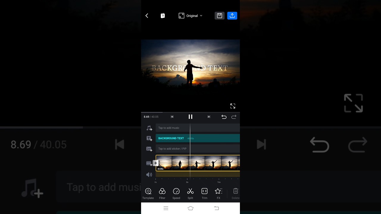 Text Behind Object in VN Video Editor πΉ