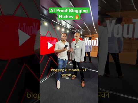 3 AI proof Blogging Niches