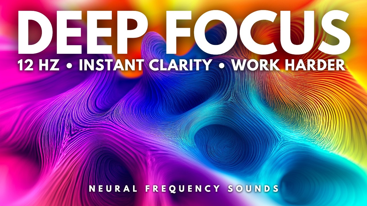 12 Hz Alpha Waves for Focus & Clarity ✨