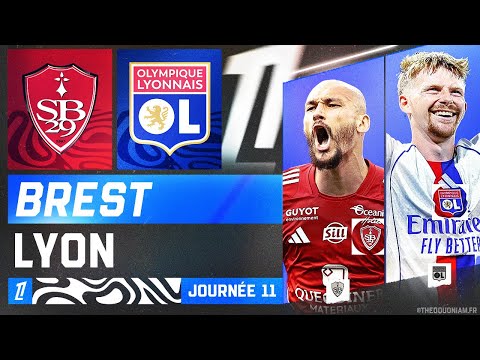 🔴 BREST - LYON | 🔴🔵 LES GONES ONT LA PRESSION CONTRE LE SB29 🔴⚪ | LIGUE 1 - LIVE/DIRECT