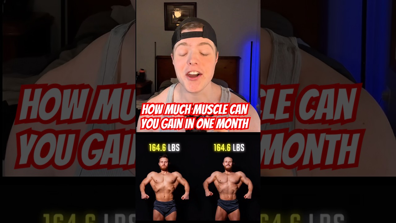 Muscle Gain in 1 Month: What to Expect