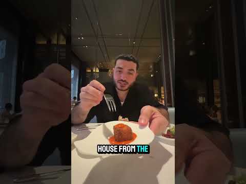 POV: Solo Dinner at Giorgio Armani Restaurant in New York City