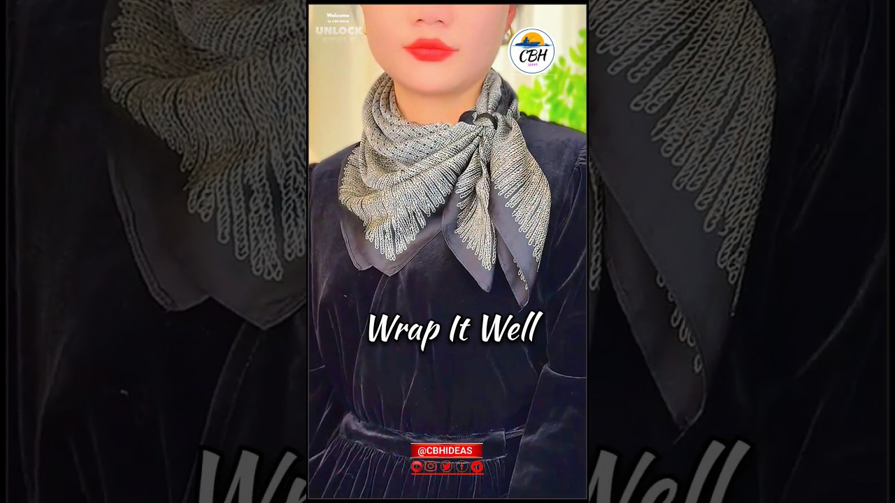 Stylish Scarf Wearing Tips 🧣