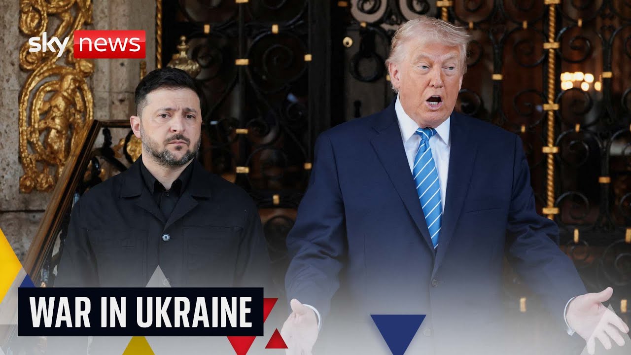 Zelenskyy & Trump Discuss Ukraine Peace Talks 🇺🇸