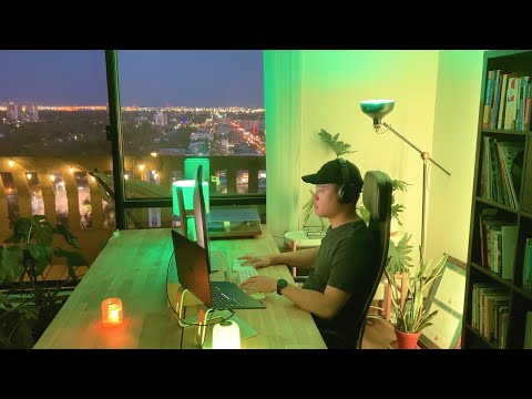 3-Hour Study With Me [Slow Lofi By the Ocean 🌴] Pomodoro 45/15