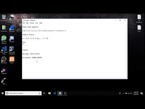 Shift Cipher Cryptography Tutorial - Learn Cryptography