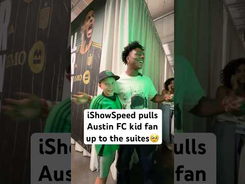 @IShowSpeed has this Austin FC fan absolutely shook🥹