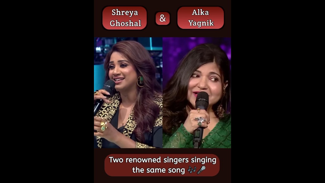 Alka Yagnik & Shreya Ghoshal Perform 'Aaye Ho Meri Zindagi Mein' 🎶