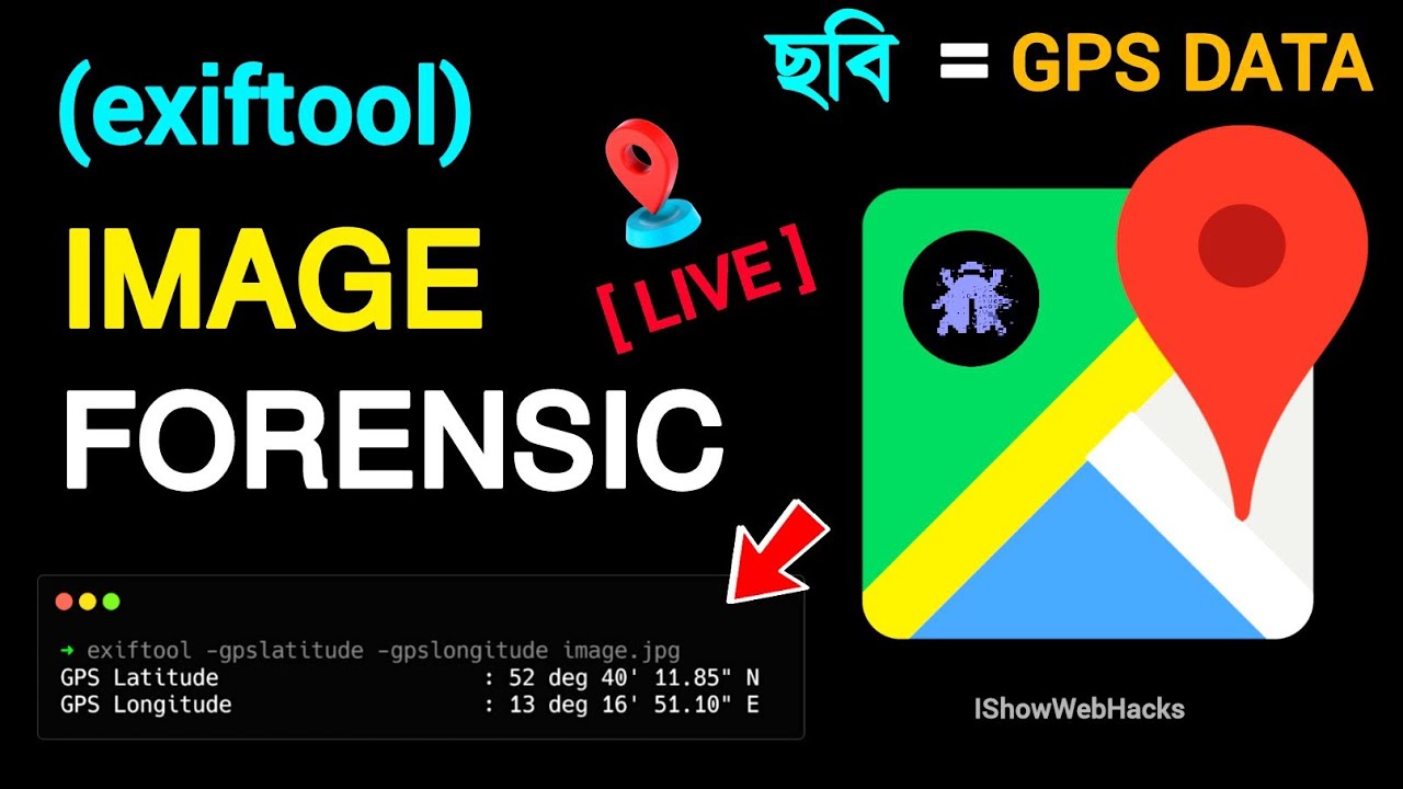 Easily Extract Photo Metadata & GPS Coordinates with ExifTool ๐ธ