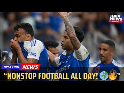 Nonstop Football Today! 🔥 Premier League, La Liga, Bundesliga, Serie A, U20 Final। USA NEWS TODAY