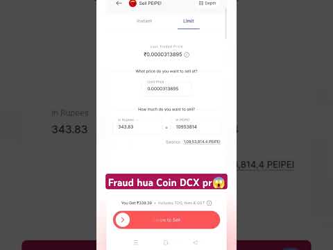 Coin Dcx fraud 😭 #crypto #cryptocurrency #cryptoscams #cryptoprofits #viral #shorts #piepie #peipei