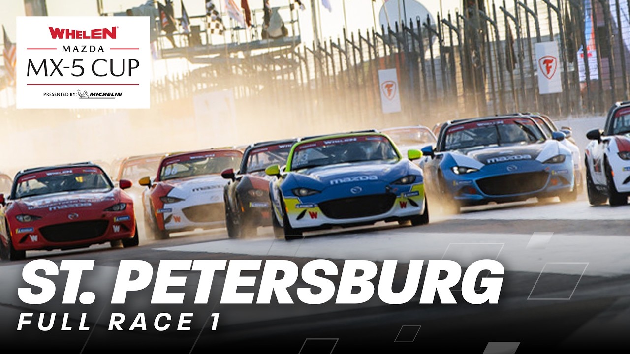2026 IMSA Mazda MX-5 Cup Race 1 at St. Petersburg 🏁