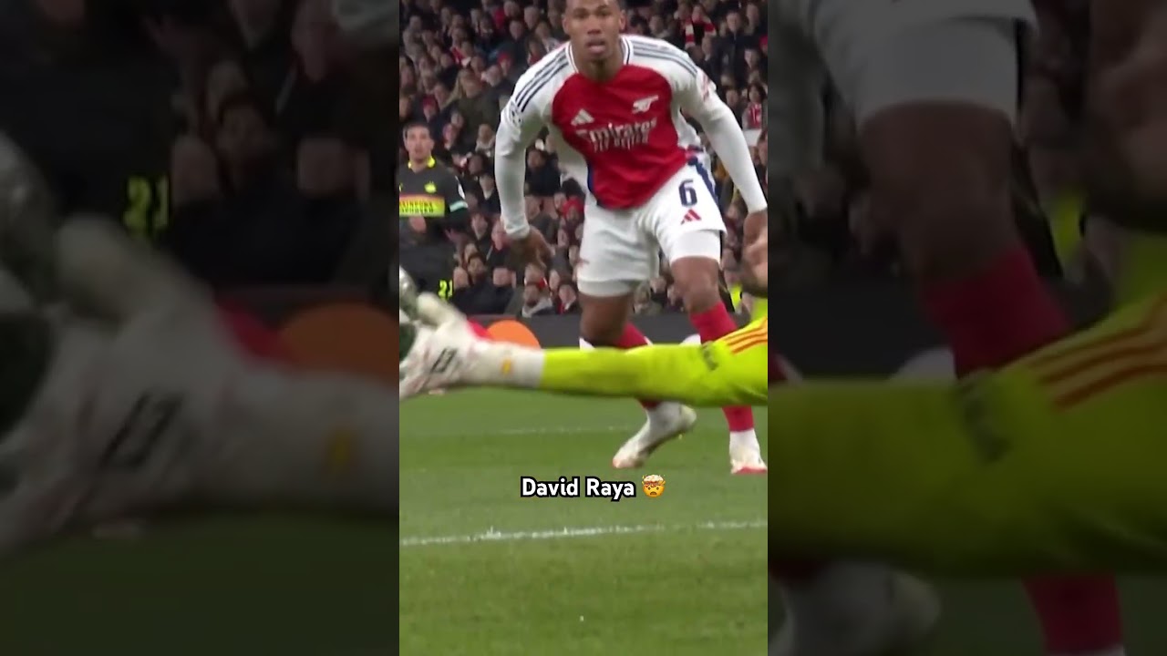 David Raya Stars in UEFA Champions League ⚽