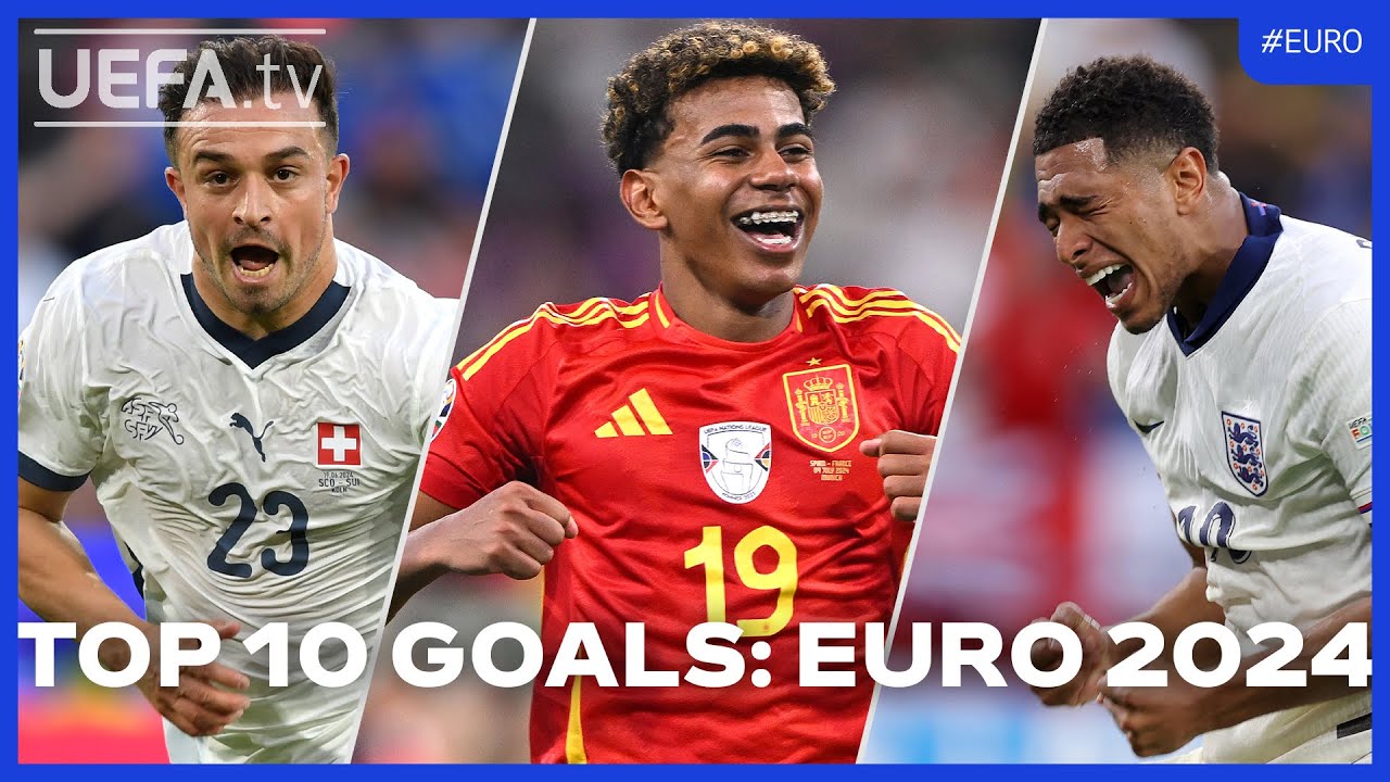 TOP 10 🔥 Top 10 Unforgettable Goals of UEFA Euro 2024 – Watch the Best Moments!