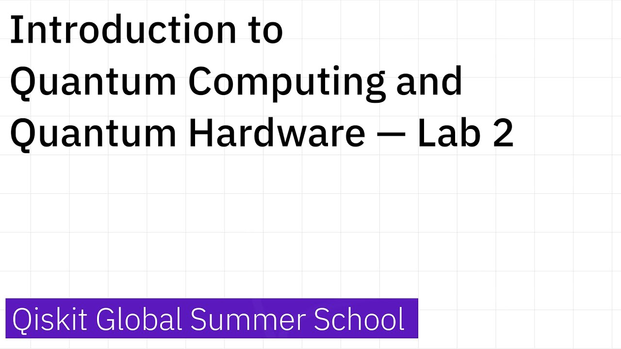 Quantum Computing & Hardware Basics: Lab 2 🔍
