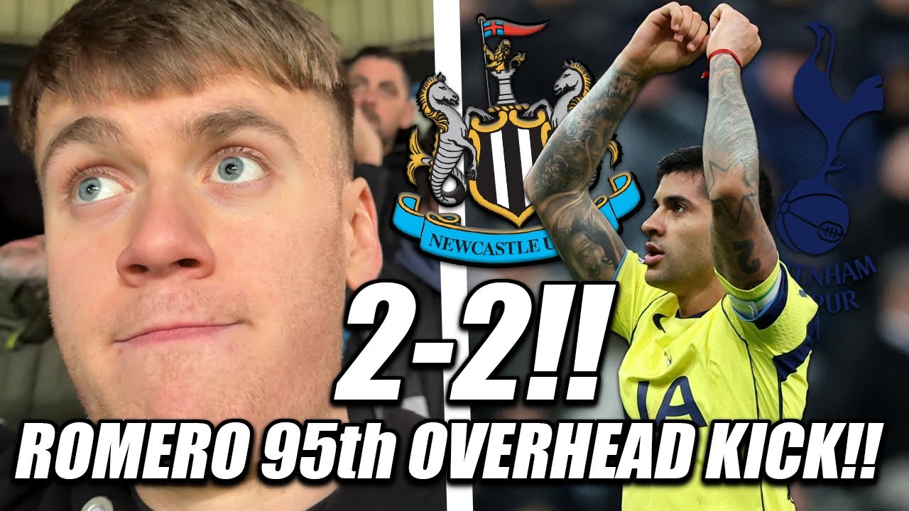 Romero’s 95th Min Overhead Kick! Newcastle vs Spurs ⚽