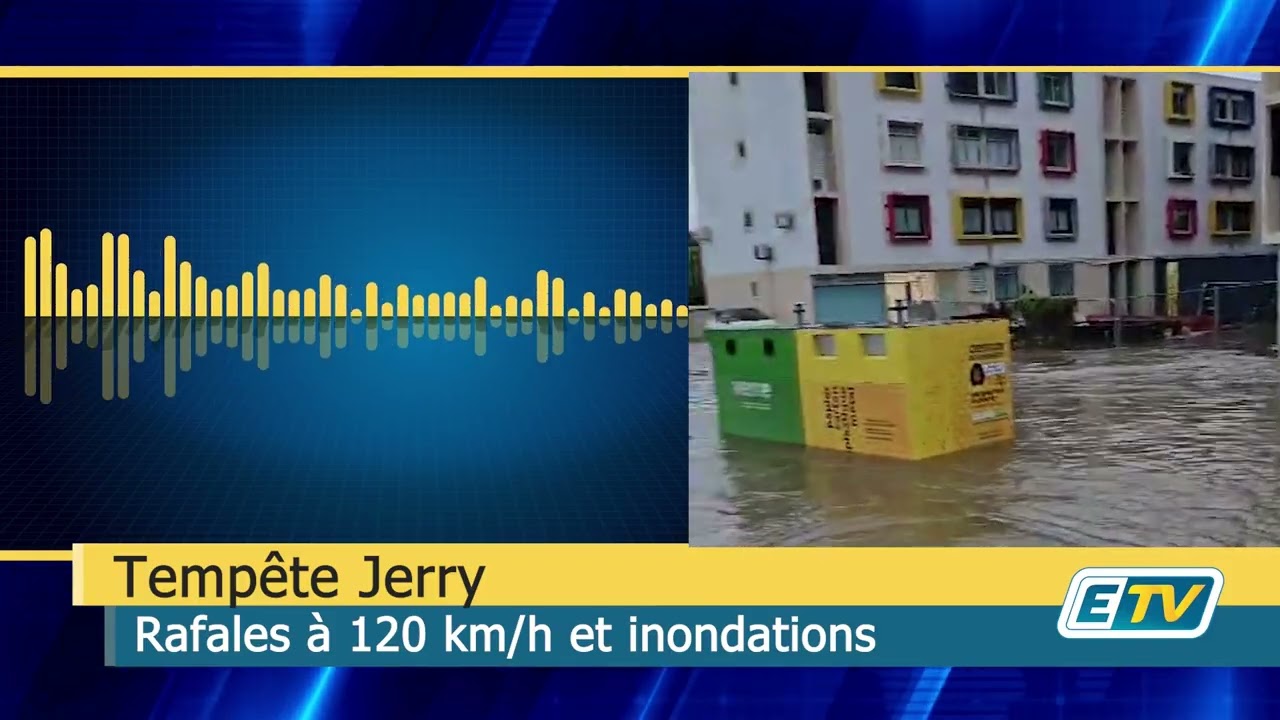Guadeloupe en alerte rouge pour Jerry 🌧️