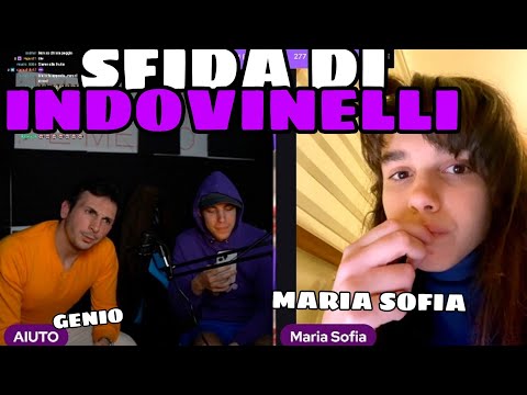 SFIDA DI INDOVINELLI TRA GENIO MATEMATICO E MARIA SOFIA FEDERICO!!
