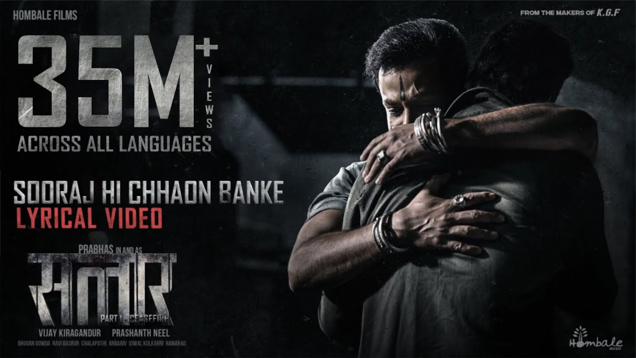 Listen to 'Sooraj Hi Chhaon Banke' — First Single from Salaar 🎶