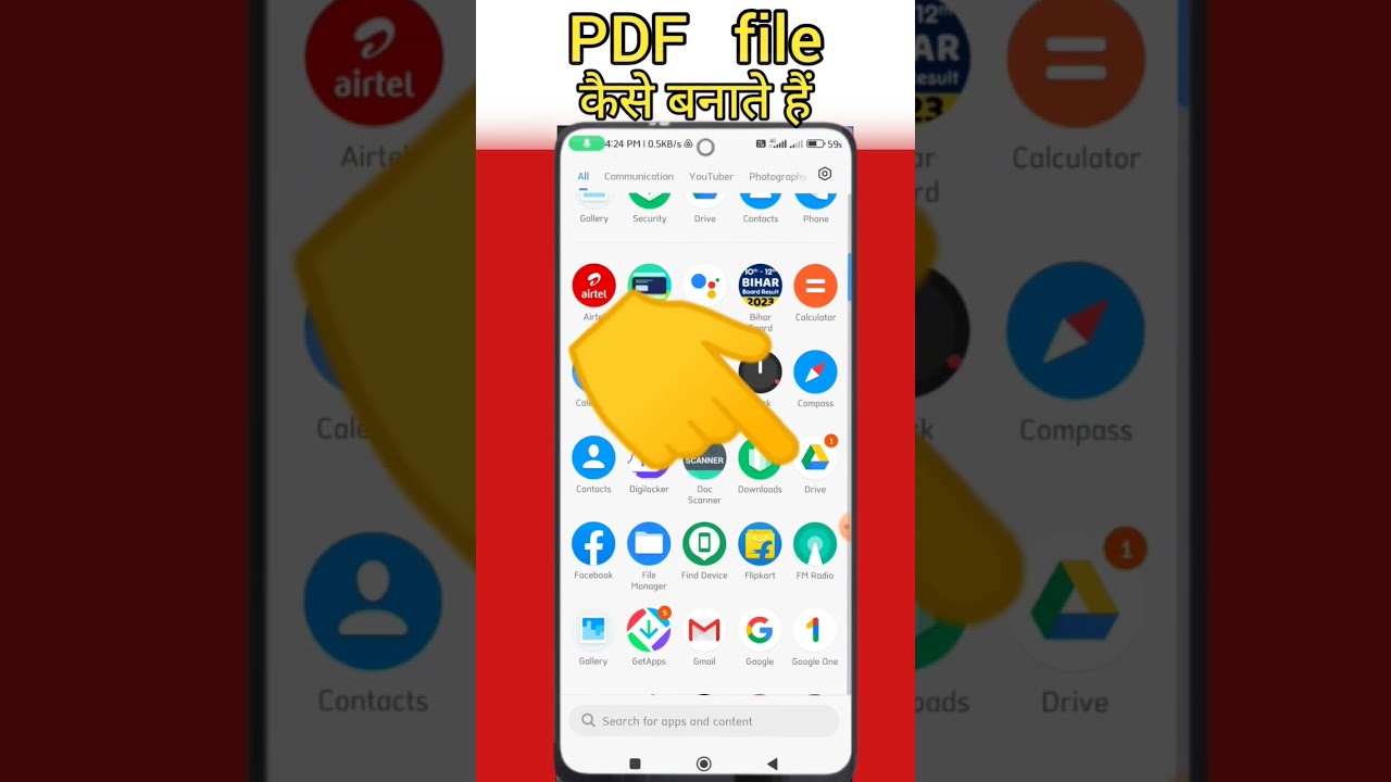 Create PDF Files Easily on Your Mobile π± | Step-by-Step Guide
