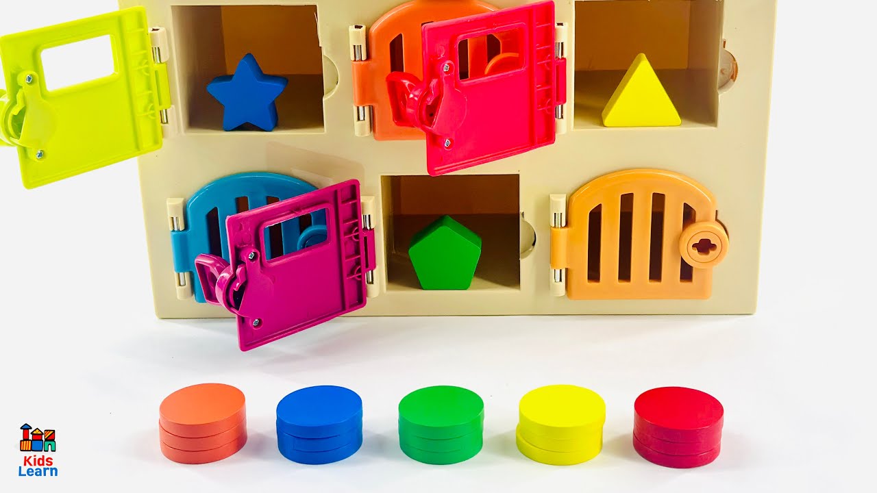 Fun Toddler Learning Videos: Count, Colors & Shapes 🎨🔢