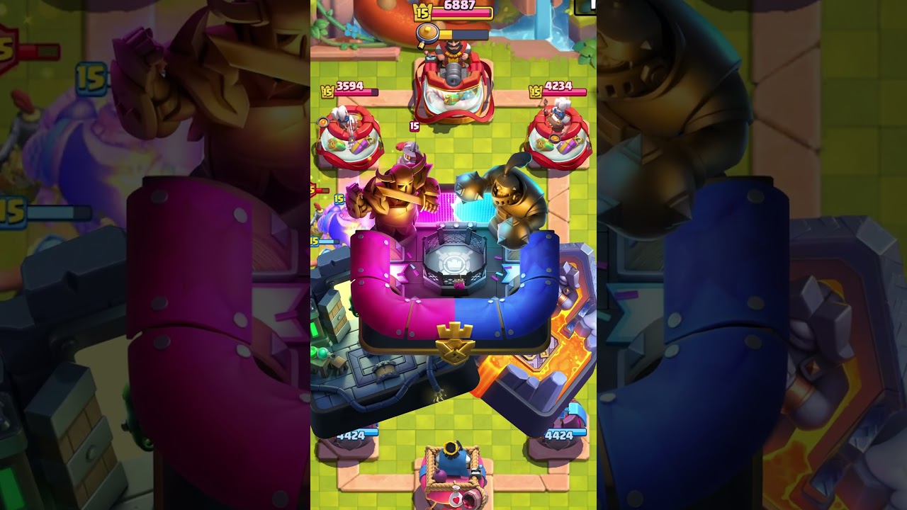 Trymacs Dominates the First Arena with a Level 15 PEKKA! 🎮 #ClashRoyale