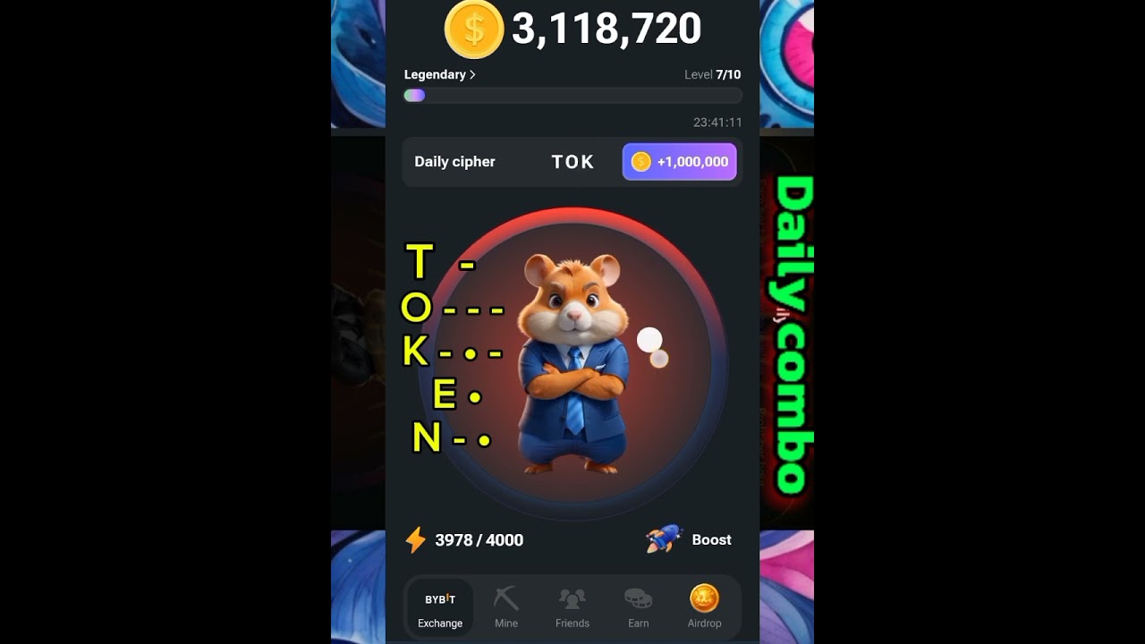 Hamster Kombat Daily Cipher & Puzzle Guide | Unlock Rewards & Connect Wallet π