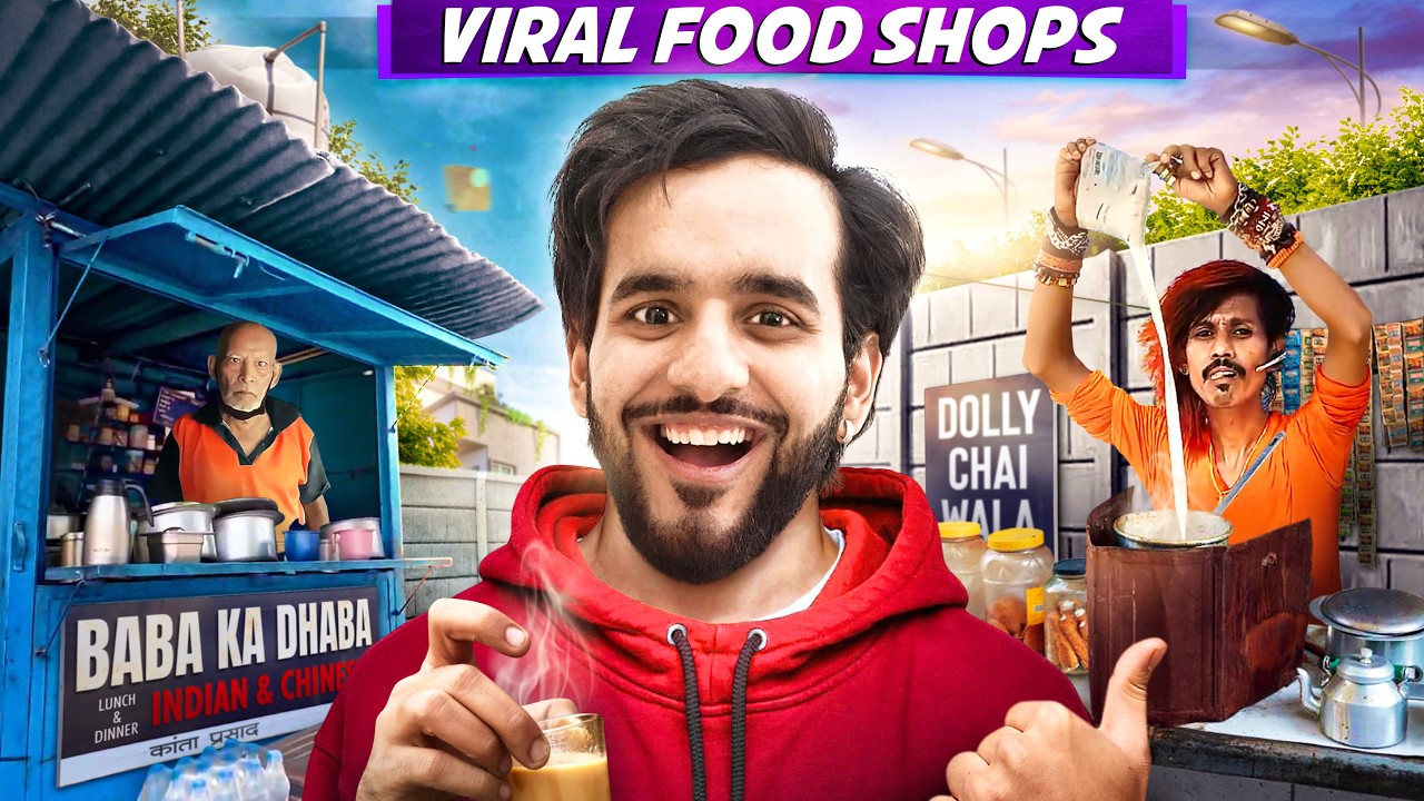 Eating at INDIA'S most FAMOUS Street Food Shops