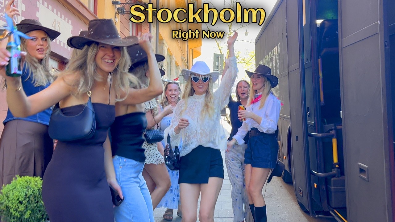 Stockholm Today, May 2 — City Walk 4K