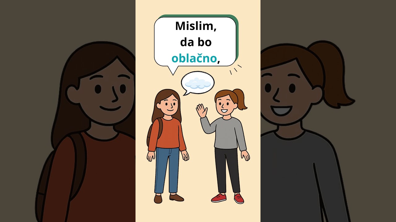 🌤️ Discover Slovene Weather Vocabulary with Daily Dialogues