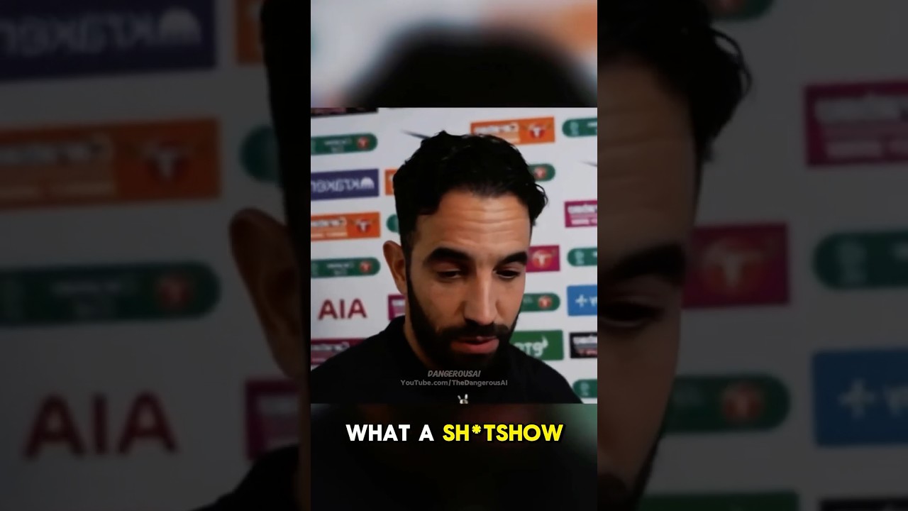 Ruben Amorim Reacts to Tottenham's Thrilling 4-3 Victory Over Manchester United ⚽