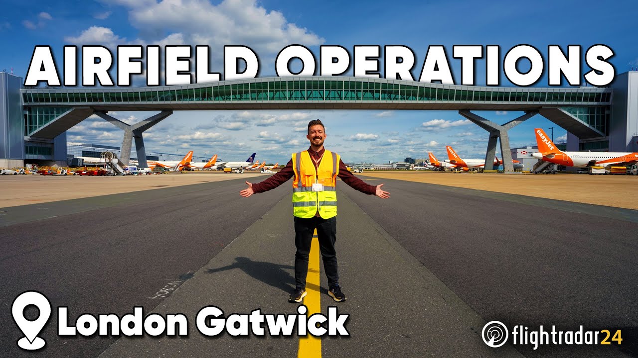 Exclusive Behind-the-Scenes Tour of London Gatwick's Airfield Operations ✈️