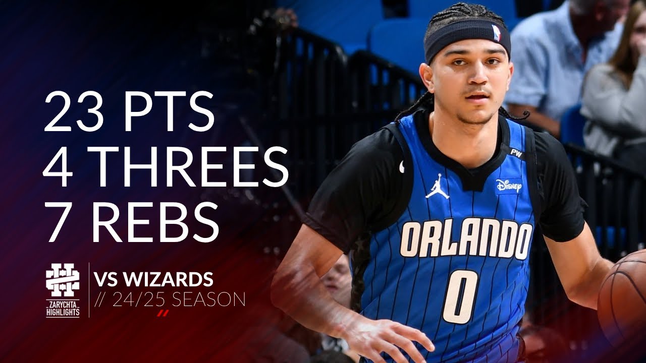 Anthony Black Scores 23 Points vs Wizards π