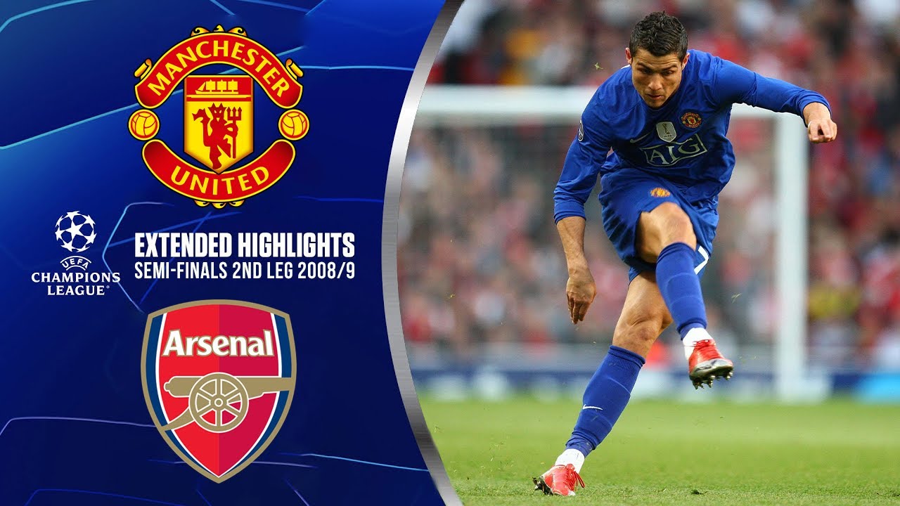 Arsenal vs Manchester United: UCL Semi-Finals Highlights ⚽