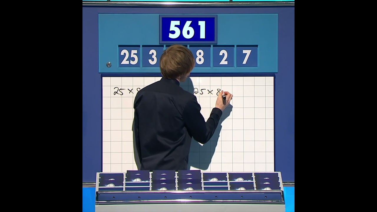 Watch Oxford Mathematician Dr Tom Crawford on Countdown’s First Numbers Round! 🧮