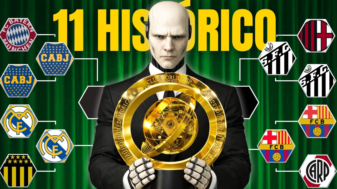 Mundial de Clubes con los 11 Históricos de Cada Equipo ⚽