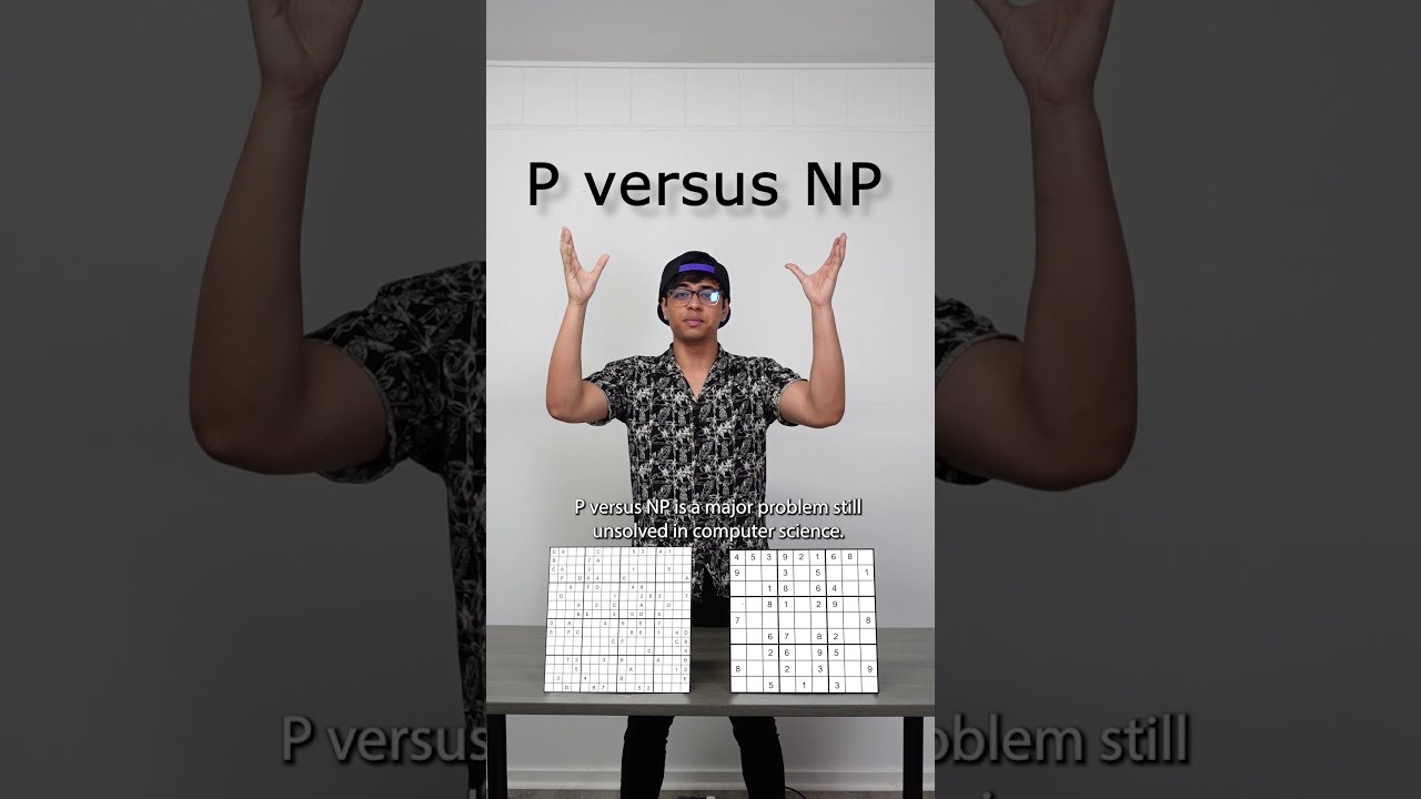 P vs NP Explained in Under 1 Minute ⏱️