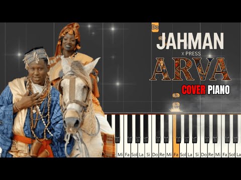 Jahman X-press - ARVA feat. Souleymane Faye ( Cover Piano )