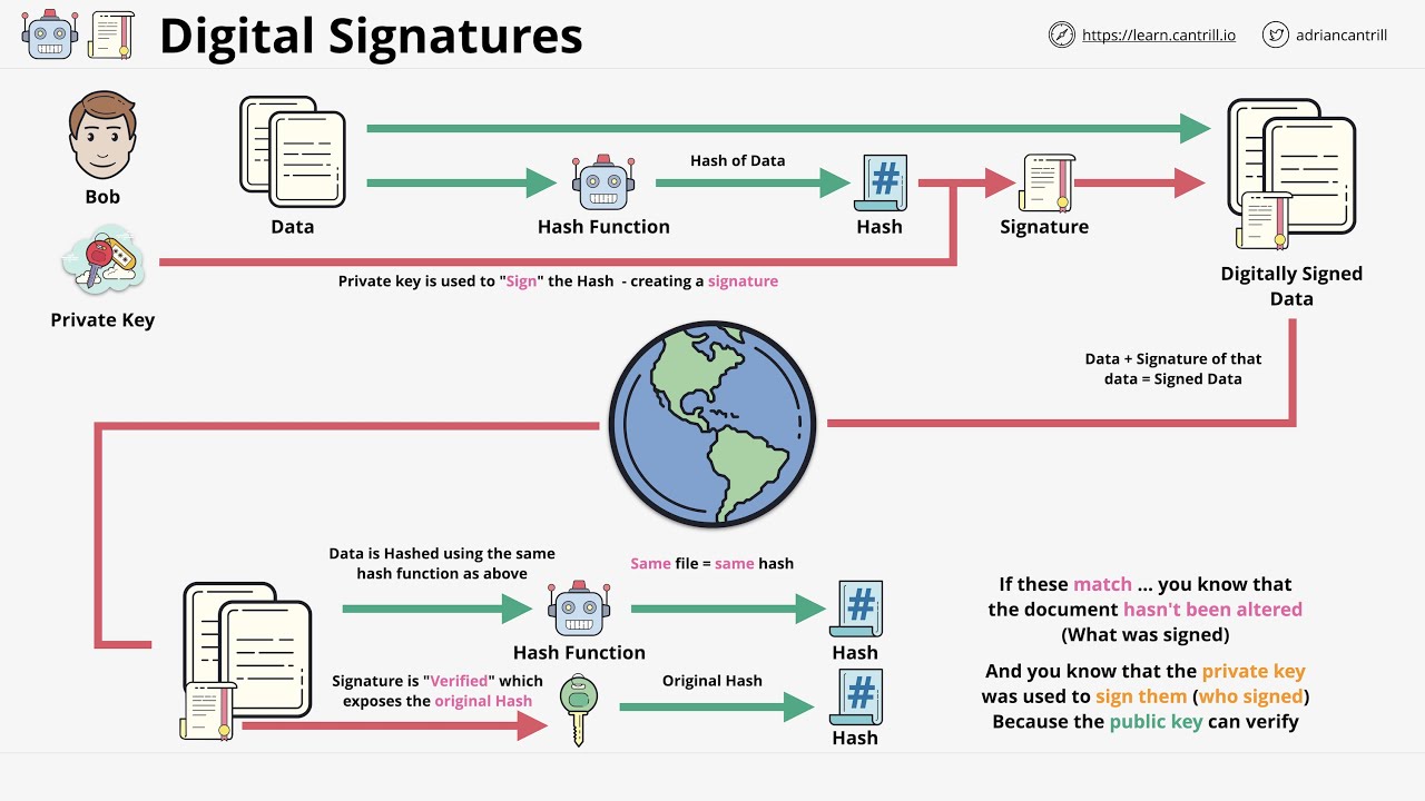 Master Digital Signatures: Ensure Data Authenticity & Integrity 🔐