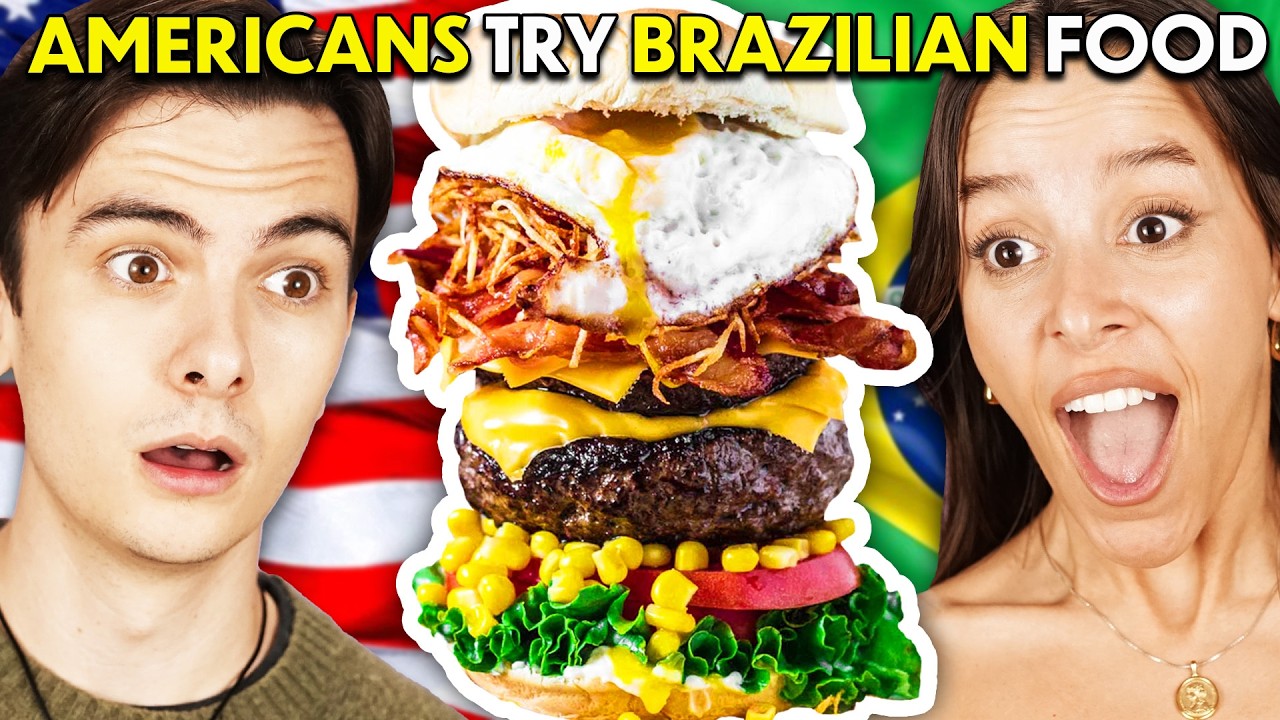 Americans Taste Brazilian Food for the First Time 🇧🇷