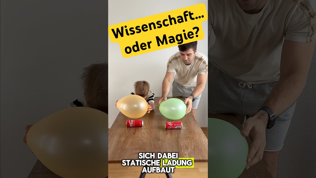 Statische Elektrizität einfach erklärt ⚡