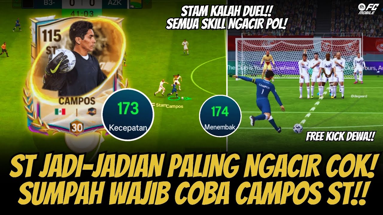 Wajib Coba! Campos St Ngacir & Full Skill! ⚽
