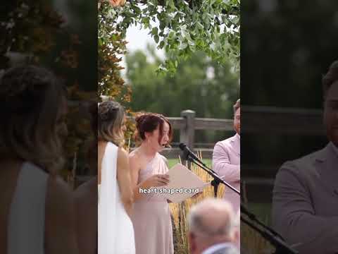 The Most Emotional Way to Involve Your Wedding Guests 🥹 #weddinginspo #weddingvideos #emotional