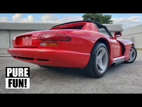 1994 Dodge Viper is pure unfiltered fun.