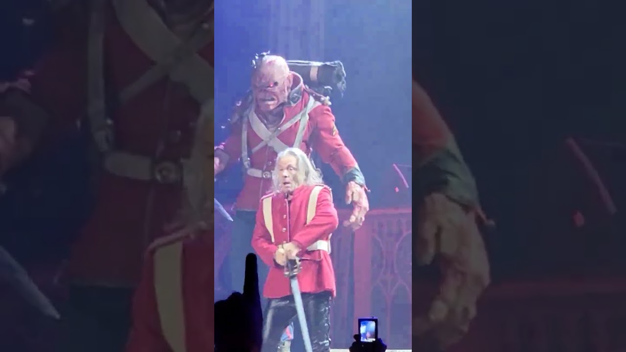 Bruce Dickinson Battles Eddie The Ead 🎸