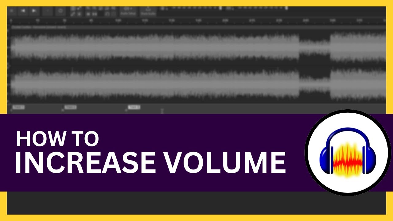 Boost Recording Volume in Audacity 🎧