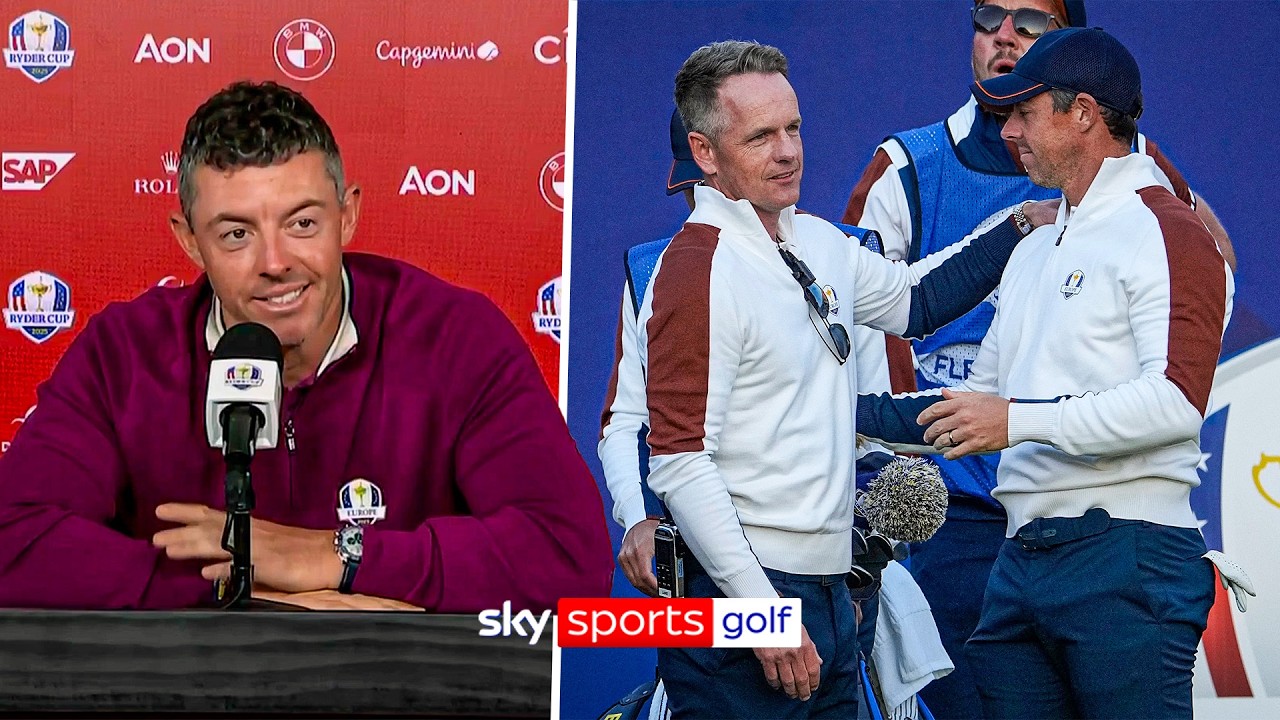 Rory McIlroy Teases US Rivalry & Europe Atmosphere 🇪🇺 | Exclusive Interview